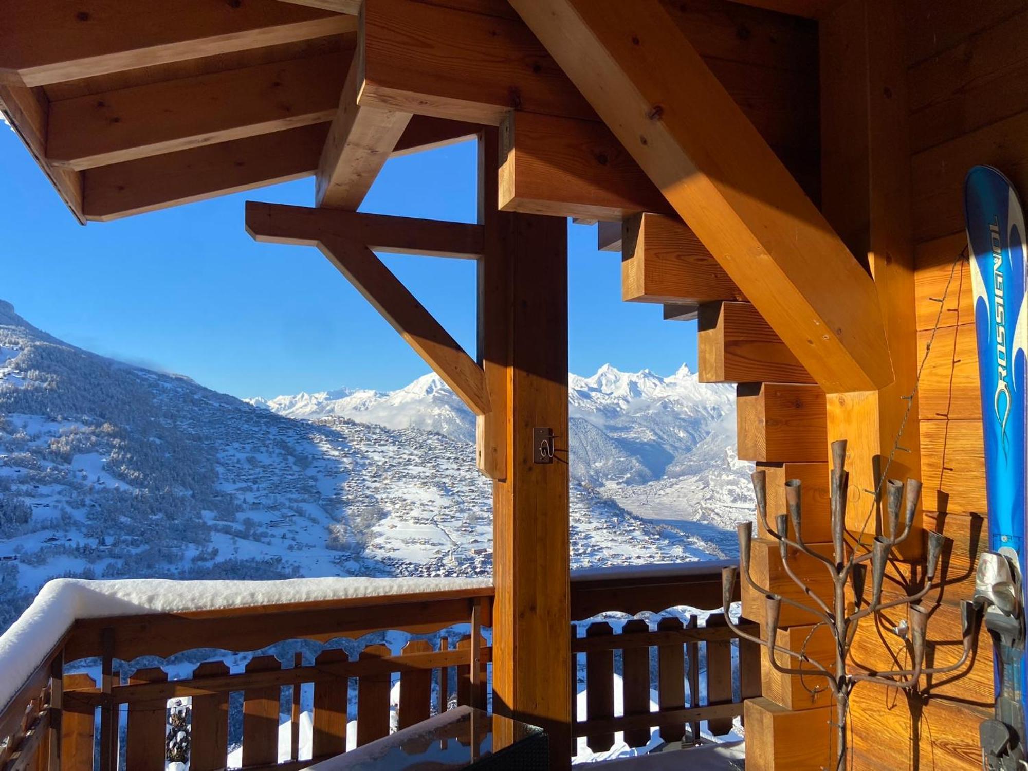 Le Preyet Villa Veysonnaz Exterior foto