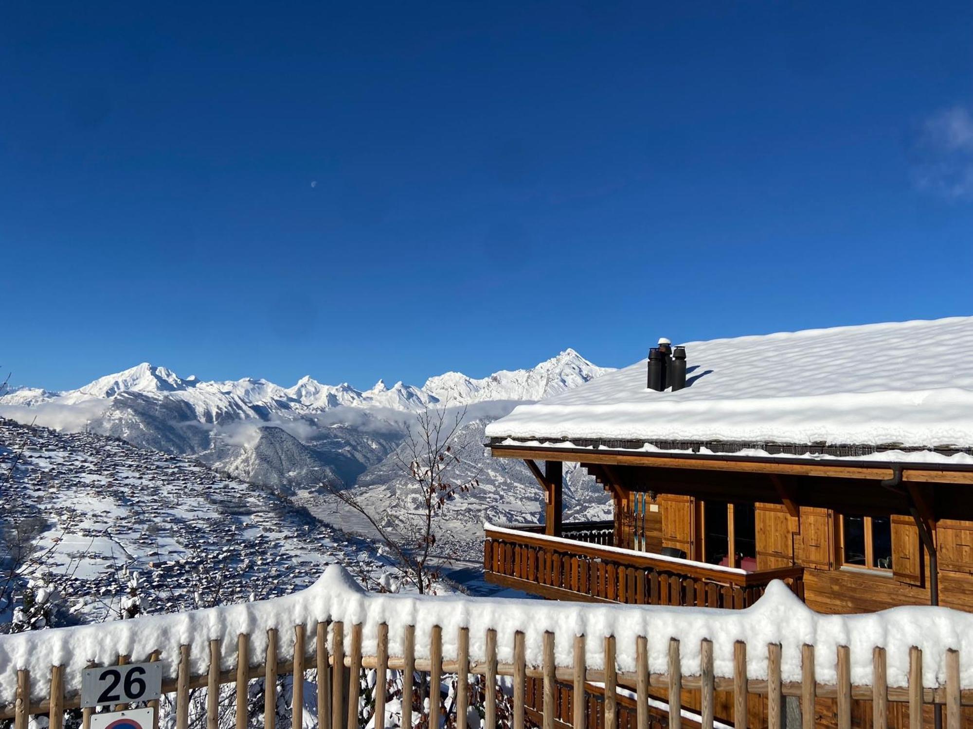 Le Preyet Villa Veysonnaz Exterior foto